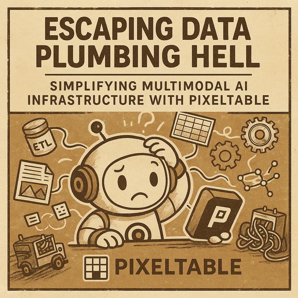 Unified Multimodal AI Infrastructure: Escape Data Plumbing with Pixeltable