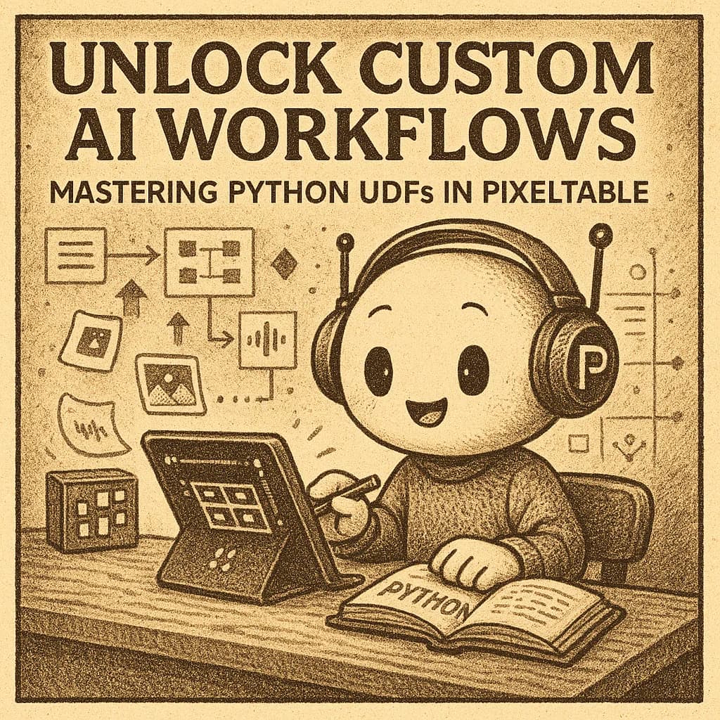 Unlock Custom AI Workflows: Mastering Python UDFs in Pixeltable